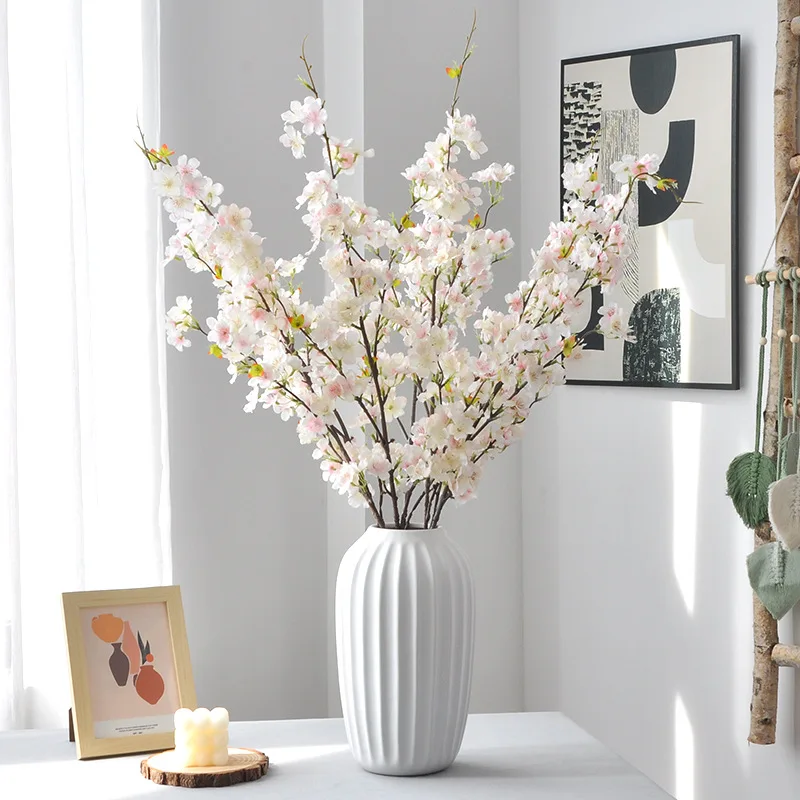 Wedding Arch Flower - 人工桜プロジェクトの装飾、背景の枝、結婚式のアーチガイドの花、107cm