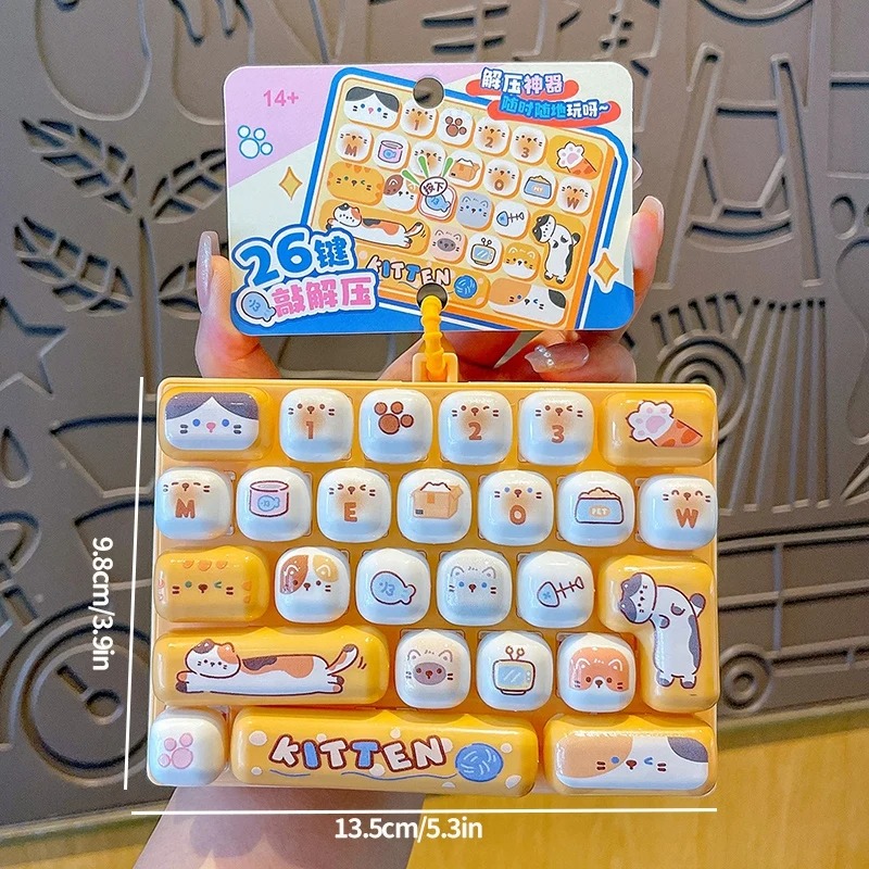 26グリッドの抗ストレスキーボードキーキャップクリッカー、キ - Wedding Yes のレビューと価格
