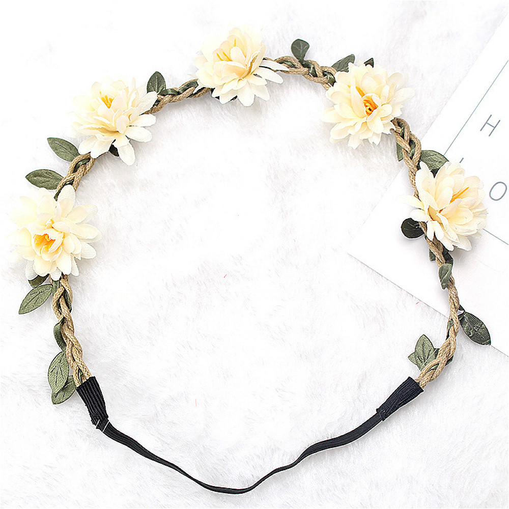 女性のための自由奔放に生きる花のヘッドバンド,女の子のための - Wedding Arch Flower のレビューと価格