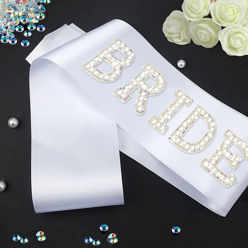 1pc 2025 花嫁にショルダーストラップ白人工水ドリル独 - Wedding Water Supply のレビューと価格