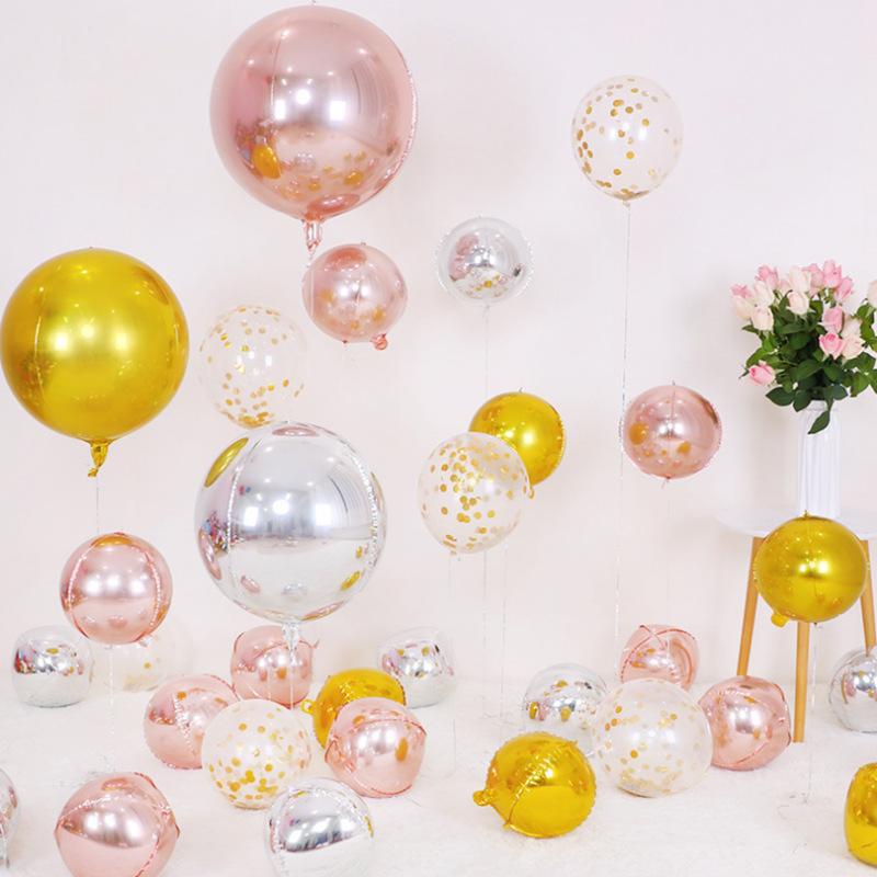 5個入り 10インチ、18インチ、22インチ 4D丸型メタル - Wedding/Event Supply Store のレビューと価格