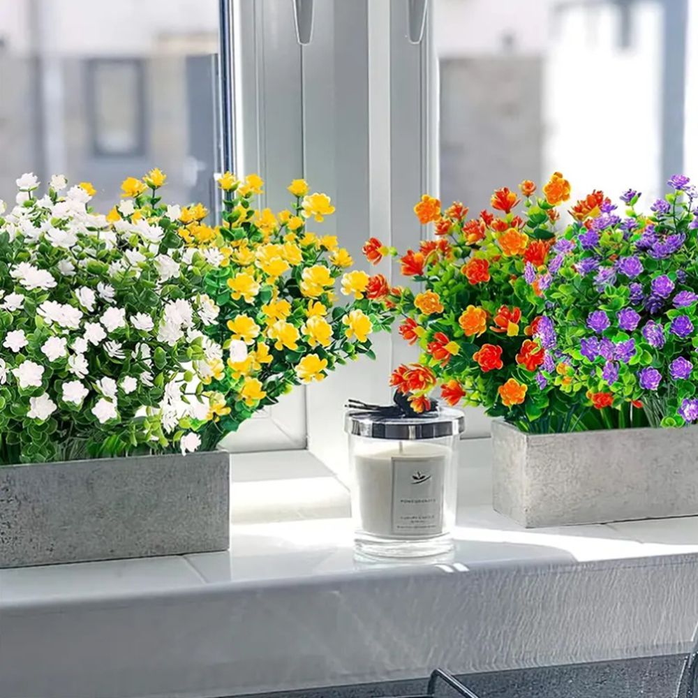 3/6 個人工植物の花ユーカリベビーブレスフェスティバル結婚 - Flower Girl Basket のレビューと価格