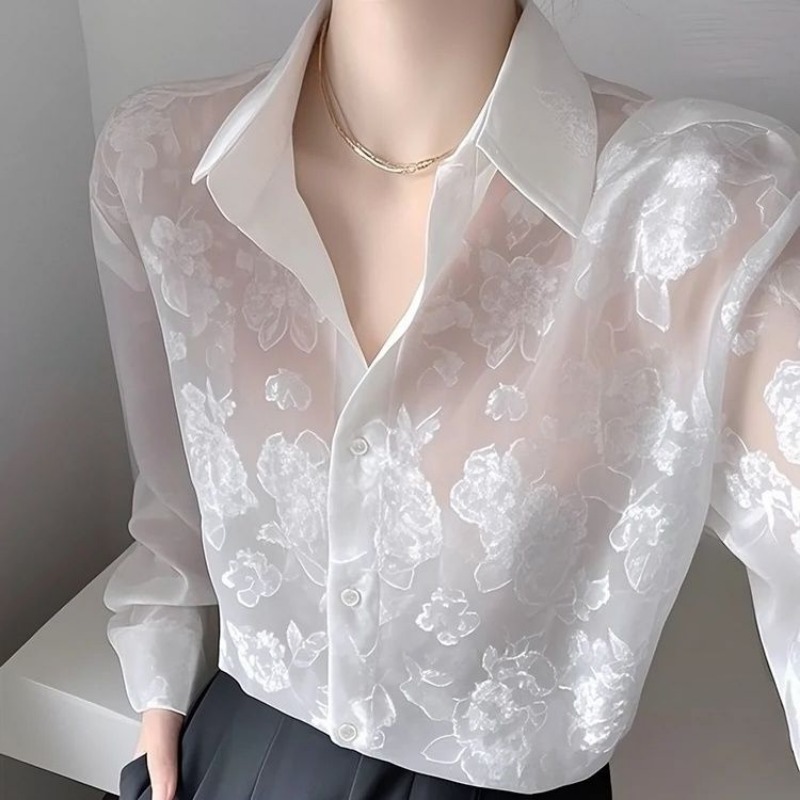 日焼け防止シャツ女性の 2025 春の新ユニークな美しいオフ - Good Floral & Wedding Decor Supply Photos のレビューと価格