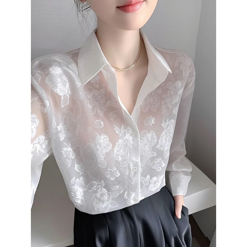 日焼け防止シャツ女性の 2025 春の新ユニークな美しいオフ - Good Floral & Wedding Decor Supply Photos のレビューと価格