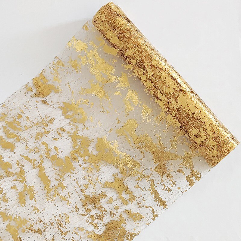 キラキラメタリックゴールド薄いテーブルランナーゴールド/シル - Table Runner Sequin のレビューと価格