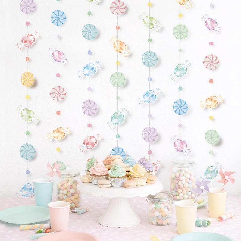 キャンディランドパーティーデコレーション キャンディガーラン - Wedding/Event Supply Store のレビューと価格