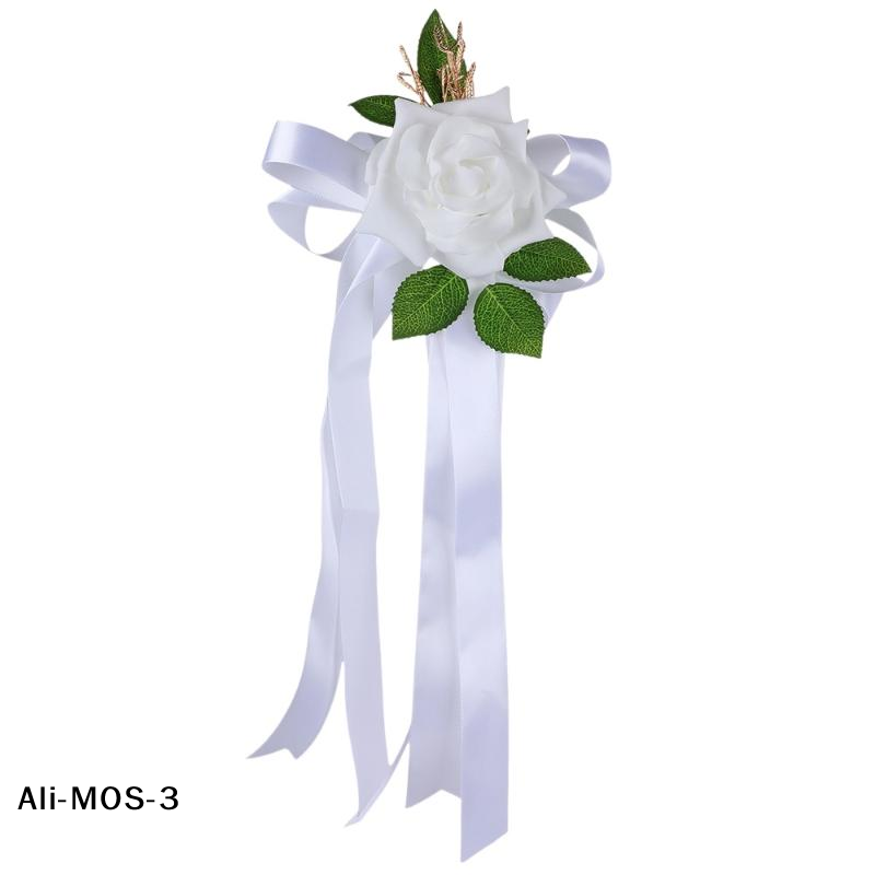【S】1個入り ウェディングカー バックミラー装飾 フラワー - Wedding Supply Decor のレビューと価格