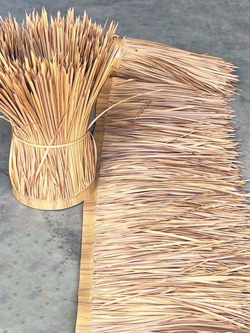 10mホットメルト模擬茅葺きプラスチック製偽茅葺き屋根パビリ - The Wedding Supply Store のレビューと価格