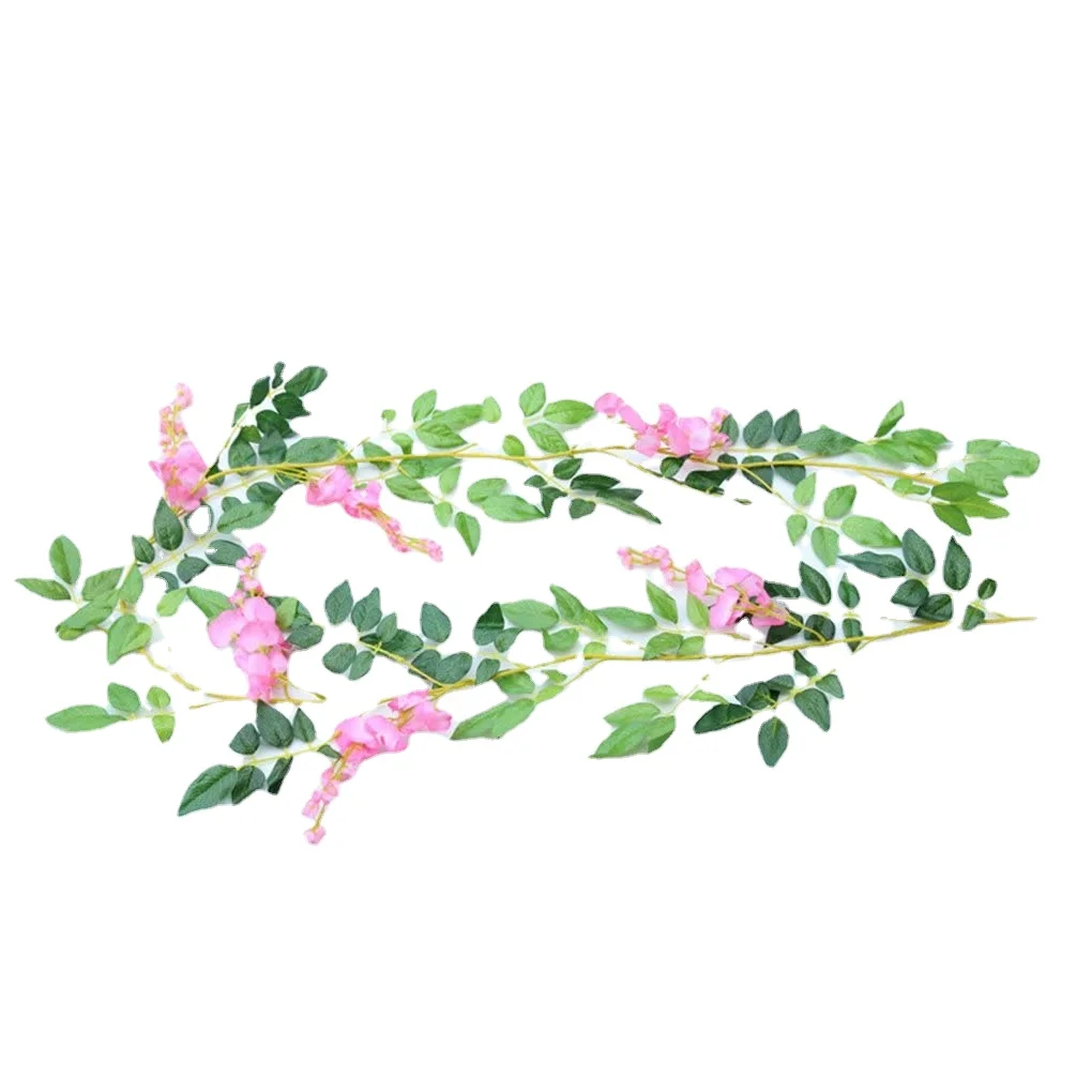 造花,1.8m,籐のつる,吊り花,庭の装飾,結婚式のアーチの - Wedding Arch Flower のレビューと価格