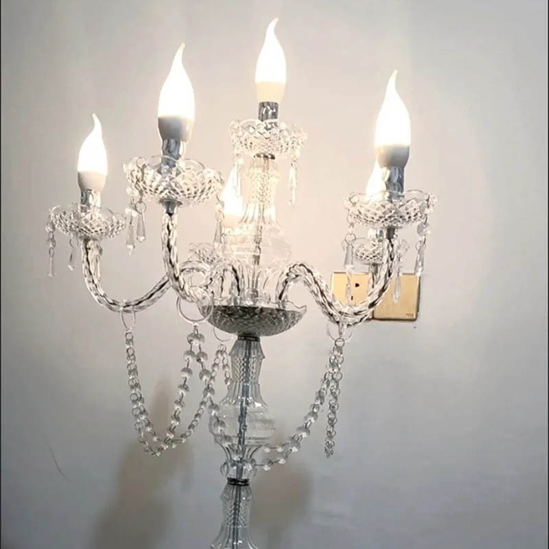 モダンな高級キャンドルランプ結婚式のセンターピースエレガント - Wedding Supply Decor のレビューと価格